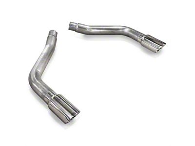 Stainless Works Muffler Delete Axle-Back Exhaust with Polished Tips; Factory Connect (10-15 Camaro SS)