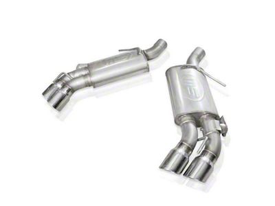 Stainless Works S-Tube Turbo Axle-Back Exhaust with Polished Tips (16-24 Camaro SS w/ NPP Dual Mode Exhaust)