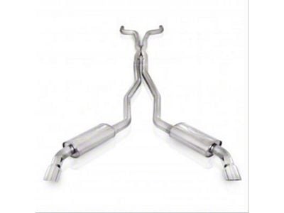 Stainless Works Turbo Chambered Cat-Back Exhaust with Polished Tips; Factory Connect (10-15 Camaro SS)