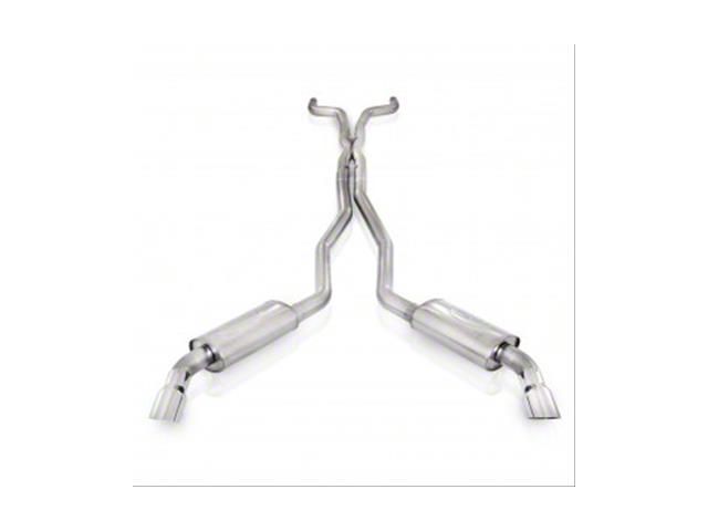 Stainless Works Turbo Chambered Cat-Back Exhaust with Polished Tips; Factory Connect (10-15 Camaro SS)