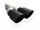 Stainless Works Muffler Delete Axle-Back Exhaust with Black Tips (15-23 6.4L HEMI Challenger)