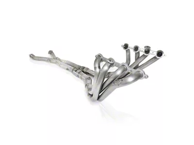 Stainless Works 1-7/8-Inch Long Tube Headers with Catted X-Pipe; Factory Connect (97-00 Corvette C5)