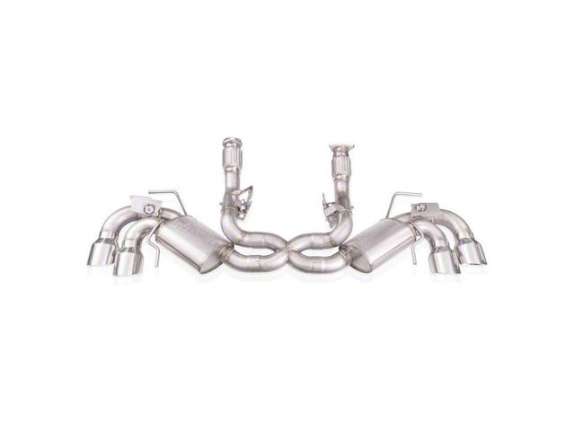 Stainless Works Legend Series Cat-Back Exhaust with Polished Tips (20-24 6.2L Corvette C8)
