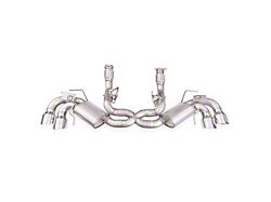 Stainless Works Redline Series Cat-Back Exhaust with Polished Tips (20-25 6.2L Corvette C8)