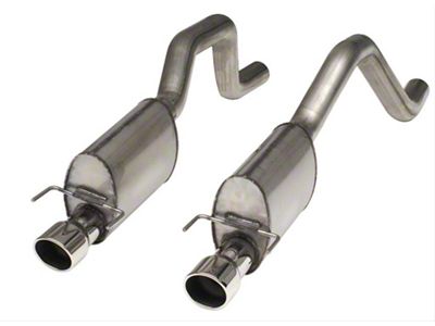 Stainless Works S-Tube Turbo Cat-Back Exhaust with Polished Tips; Factory Connect (05-13 7.0L Corvette C6)