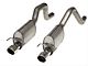 Stainless Works S-Tube Turbo Cat-Back Exhaust with Polished Tips; Factory Connect (05-13 7.0L Corvette C6)