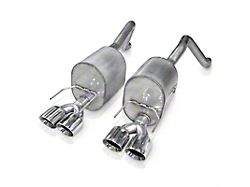 Stainless Works Turbo Chambered Cat-Back Exhaust with Polished Tips; Factory Connect (2008 6.2L Corvette C6)
