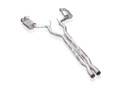Stainless Works Legend Series Cat-Back Exhaust with X-Pipe; Performance Connect (18-23 Mustang GT w/o Active Exhaust)