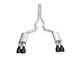 Stainless Works Legend Series Cat-Back Exhaust with X-Pipe and Matte Black Tips (20-22 Mustang GT500)