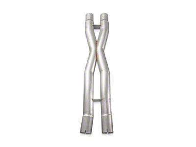 Stainless Works Mid Resonator Delete X-Pipe (18-25 Mustang GT, Dark Horse)