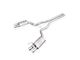 Stainless Works Redline Series Cat-Back Exhaust with H-Pipe; Factory Connect (15-20 Mustang GT350)
