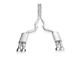Stainless Works Redline Series Cat-Back Exhaust with H-Pipe and Matte Black Tips (20-22 Mustang GT500)