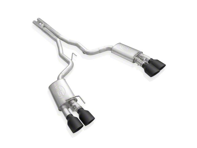 Stainless Works Redline Series Cat-Back Exhaust with H-Pipe and Polished Tips (20-22 Mustang GT500)