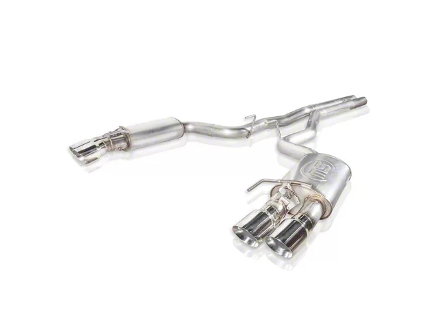 Stainless Works Redline Series Cat-Back Exhaust with H-Pipe; Performance Connect (18-23 Mustang GT Fastback w/ Active Exhaust)