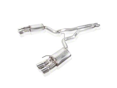 Stainless Works Redline Series Cat-Back Exhaust with X-Pipe (18-23 Mustang GT Fastback w/ Active Exhaust)