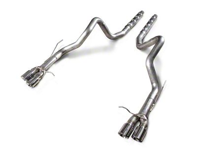 Stainless Works Retro Chambered Resonator Delete Cat-Back Exhaust (13-14 Mustang GT500)