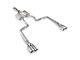 Stainless Works Turbo Chambered Cat-Back Exhaust with Quad Tips (09-14 5.7L HEMI Challenger)