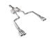 Stainless Works Turbo Chambered Cat-Back Exhaust with Quad Tips (11-14 6.4L HEMI Challenger)