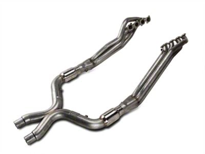 Stainless Works 1-7/8-Inch Long Tube Headers with High Flow Catted X-Pipe (07-10 Mustang GT500)