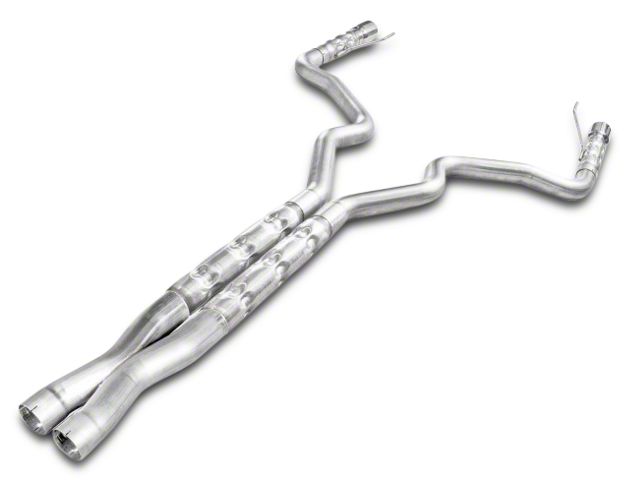 Stainless Works Retro Chambered Cat-Back Exhaust with X-Pipe (15-17 Mustang GT Fastback w/ Long Tube Headers)