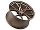 Stance Wheels SF07 Brushed Dual Bronze Wheel; Rear Only; 20x11 (05-09 Mustang)