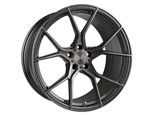 Stance Wheels SF07 Brushed Dual Gunmetal Wheel; 20x10 (05-09 Mustang)