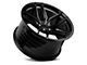 Stance Wheels SF03 Gloss Black Wheel; Rear Only; 20x10.5 (10-14 Mustang)