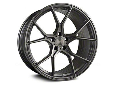 Stance Wheels SF07 Brushed Dual Gunmetal Wheel; Rear Only; 20x10.5 (10-14 Mustang)