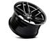 Stance Wheels SF03 Gloss Black Tinted Face Wheel; Rear Only; 20x10.5 (2024 Mustang)