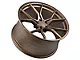 Stance Wheels SF07 Brushed Dual Bronze Wheel; Rear Only; 20x11 (2024 Mustang)