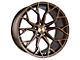 Stance Wheels SF10 Brushed Dual Bronze Wheel; Rear Only; 20x11 (2024 Mustang)