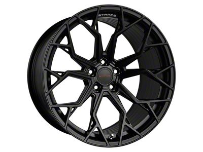 Stance Wheels SF10 Matte Black Wheel; 20x10; 30mm Offset (24-25 Mustang)