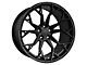Stance Wheels SF10 Matte Black Wheel; Rear Only; 20x11 (2024 Mustang)
