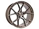 Stance Wheels SF07 Brushed Dual Bronze Wheel; Rear Only; 20x11 (10-14 Mustang)