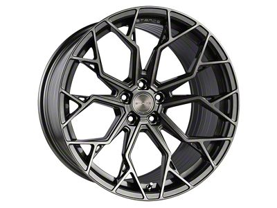 Stance Wheels SF10 Brushed Dual Gunmetal Wheel; Rear Only; 20x11; 50mm Offset (15-23 Mustang GT, EcoBoost, V6)
