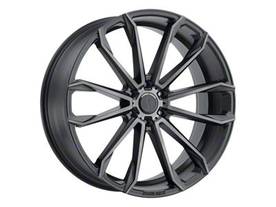 Status Mastadon Carbon Graphite Wheel; 22x9.5; 15mm Offset (06-10 RWD Charger)