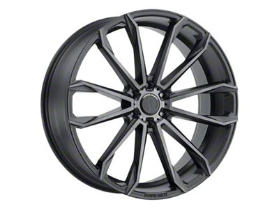 Status Mastadon Carbon Graphite Wheel; 22x9.5 (06-10 RWD Charger)