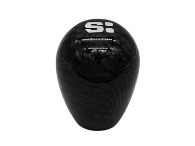 Status: Shift Knob for M8x1.25, M10x1.25 and M12x1.25 Pitch Threads; Black Carbon Fiber (Universal; Some Adaptation May Be Required)