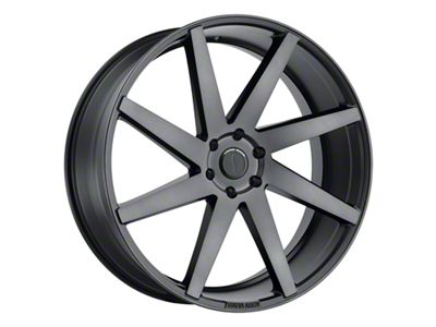 Status Brute Carbon Graphite Wheel; 22x9.5 (08-23 RWD Challenger)