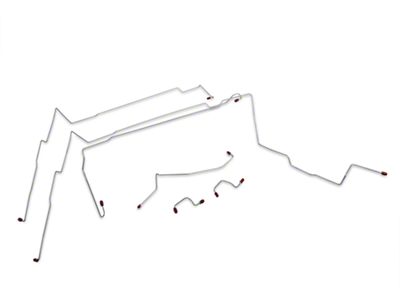 Front Brake Line Kit (94-95 Mustang GT w/ ABS)