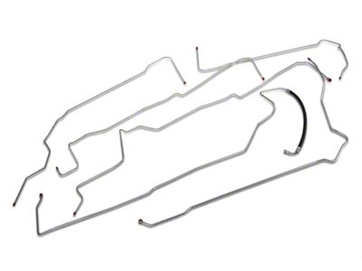 Fuel Line Kit; Steel (96-98 Mustang GT)