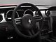 SpeedForm Modern Billet Steering Wheel Button Bezels; Chrome (05-09 Mustang)
