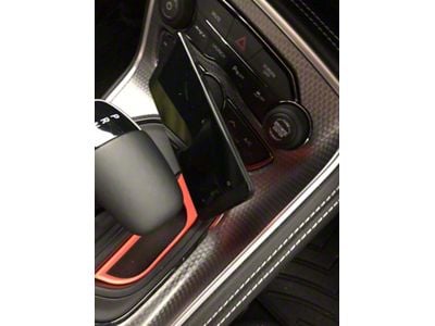Stiffy Mounts Magnetic Phone Mount; Red (15-23 Challenger)