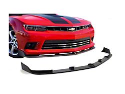 Stillen Front Splitter; Matte Black (14-15 Camaro SS)