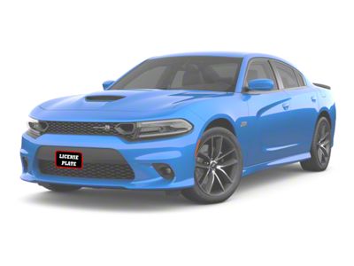 Sto N Sho Detachable Front License Plate Bracket; Upper Mount (2019 Charger SRT Hellcat; 19-20 Charger R/T Plus, Scat Pack, SRT; 21-23 Charger, Excluding SXT & Widebody)