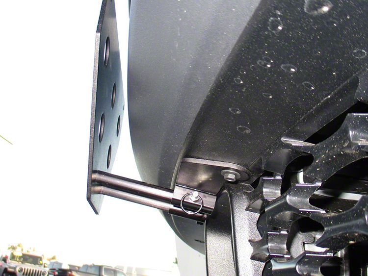 Sto N Sho Charger Detachable Front License Plate Bracket; Upper