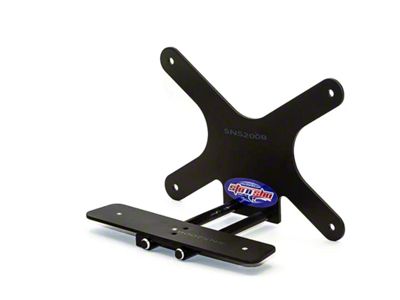 Sto N Sho Detachable Front License Plate Bracket (23-24 Corvette C8 Z06 w/o Carbon Fiber Splitter)