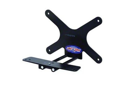 Sto N Sho Detachable Front License Plate Bracket (15-17 Mustang GT w/ Shelby SuperSnake Package)