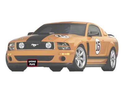 Sto N Sho Detachable Front License Plate Bracket (2007 Mustang w/ Saleen Parnelli Jones Package)