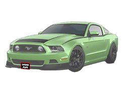 Sto N Sho Detachable Front License Plate Bracket (13-14 Mustang w/ RTR Chin Spoiler)